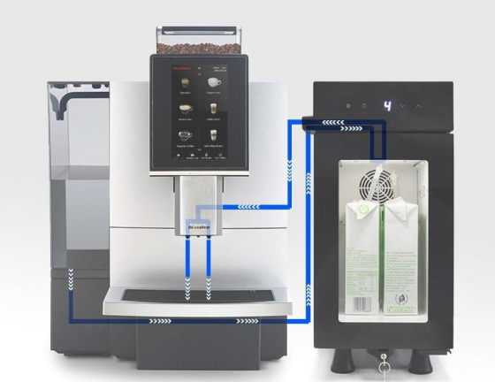 F12 Big Plus kávovar s možností připojení lednice na mléko F12 Big Plus | Lázeňská káva
